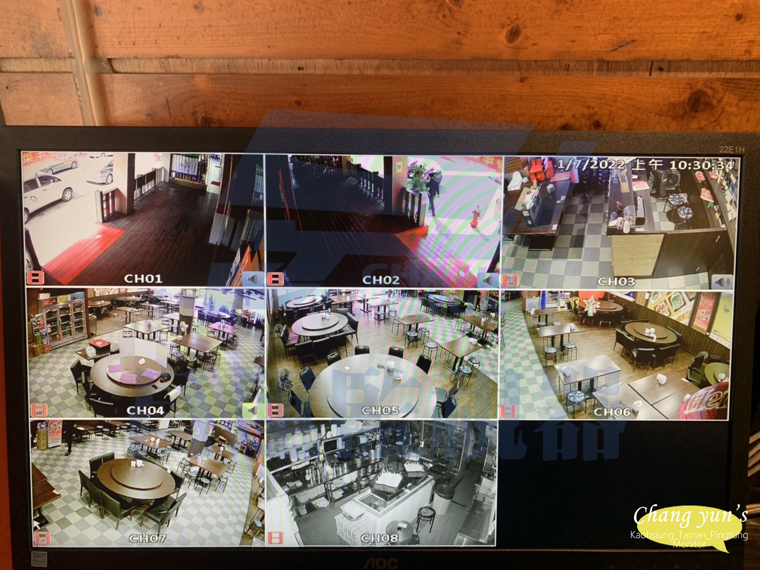 高雄市左營區監視器安裝案例 監視系統推薦安裝廠商