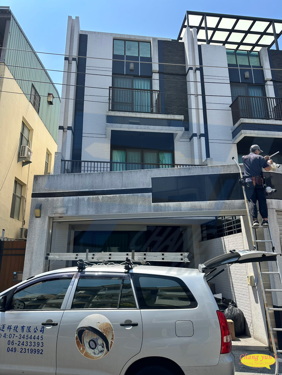 台南市永康區監視器安裝案例 監視系統推薦安裝廠商
