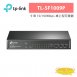 TP-LINK TL-SF1009P 9 埠 10/100Mbps 桌上型交換器(含 8 埠 PoE+)