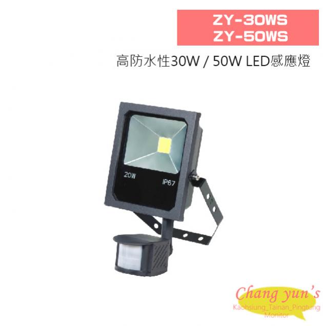 ZY-30WS  ZY-50WS 高防水性 30W / 50W LED感應燈 1