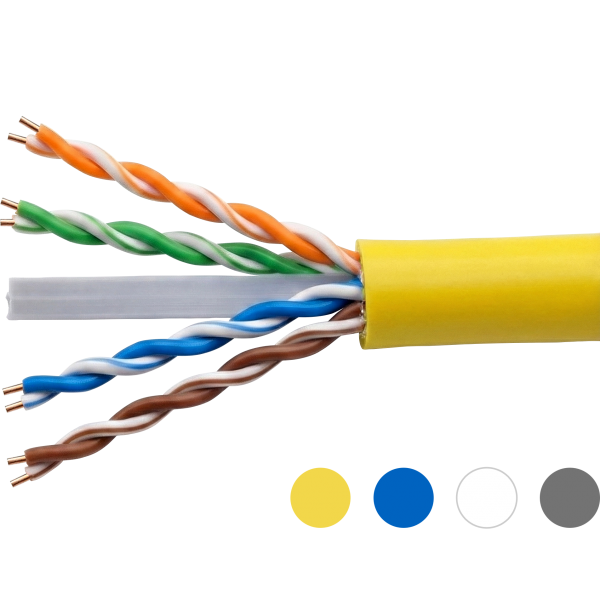 神盾 C6X305UE-I Cat.6 23AWG 室內網路箱線 305mm