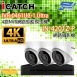 ICATCH可取套餐 IVR-0461UC-1 Ultra 4路NVR + IN-HC4201Z-P 網路攝影機*3